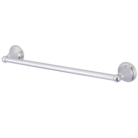 Kingston Brass Governor 18" Towel Bar, Polished Chrome BA2972C